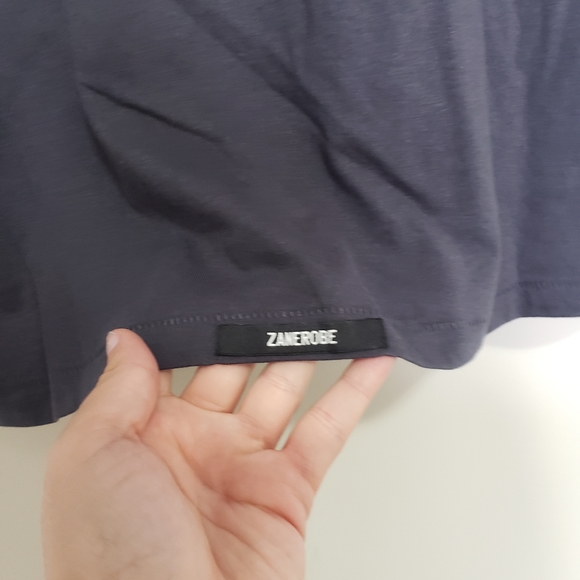 COPY - Zanerobe logo tshirt gray mens small nwt - Picture 6 of 7
